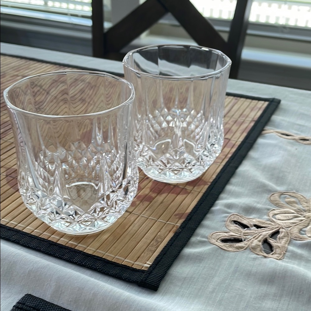 Elegant Clear Glass Tumblers